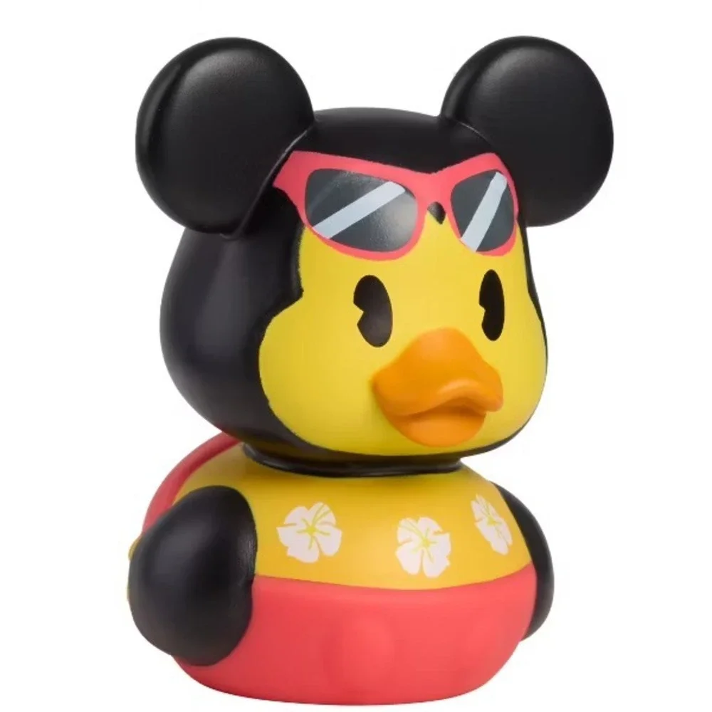Disney Duckalooz Summer Ducks Set Of 3 Mickey Mouse Minnie Mouse Stitch NEW - Picture 4 of 15